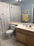 Guest bath with Shower/Tub Combo